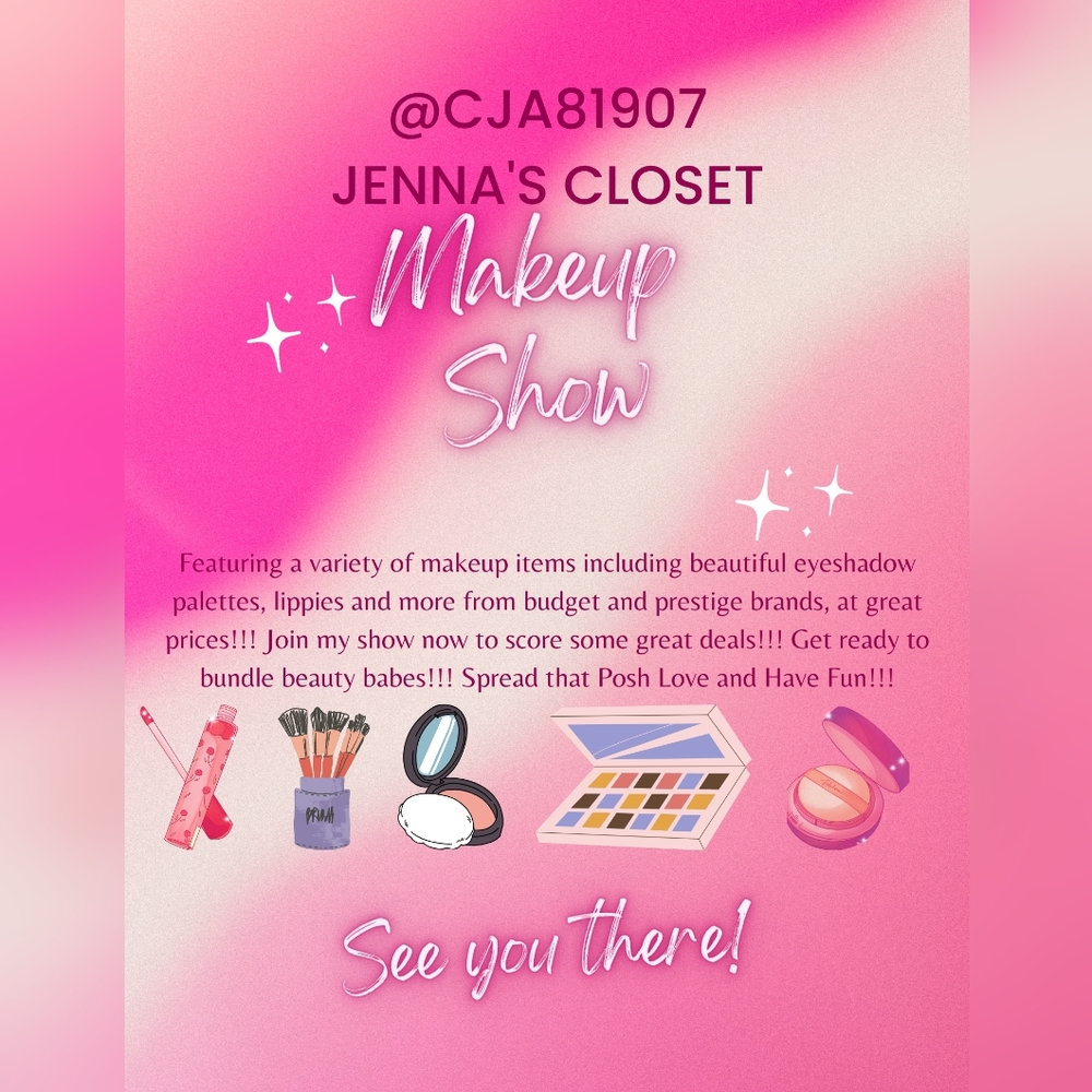 Plz Like This New Flyer To Know When I Go Live Hosting My Makeup Shows